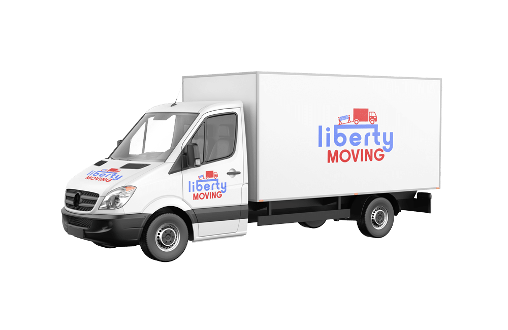 Liberty Moving prime mover truck used for transporting clients' belongings, showcasing the company's reliable moving services.